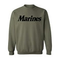 thumbnail image 1 of Marines Crewneck Sweatshirt in Military Green, 1 of 3