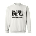 thumbnail image 1 of Marines Don't Die. . . Crewneck Sweatshirt, 1 of 3
