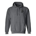 thumbnail image 1 of Marines Emblem left chest Adult Hooded Sweatshirt, 1 of 3