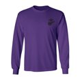 thumbnail image 1 of Marines Emblem left chest Adult Long Sleeve T-shirt, 1 of 3