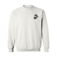 thumbnail image 1 of Marines Emblem left chest Crewneck Sweatshirt, 1 of 3