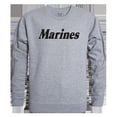 thumbnail image 1 of Marines Graphic Crew Neck Sweatshirt, Heather Grey - Extra Large, 1 of 1
