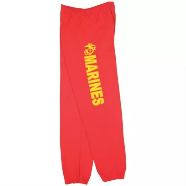 Red sweatpants online walmart