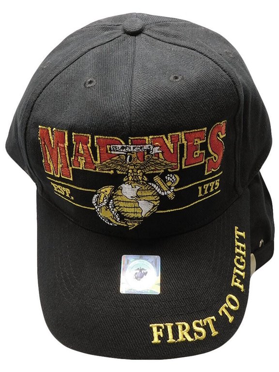 Marines Marine Corps EGA First To Fight Semper Fi 1775 Embroidered Cap Hat
