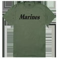thumbnail image 1 of Marines Relaxed Graphic Tee - Olive - Extra Large, 1 of 1