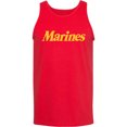 thumbnail image 1 of Marines Tank Top in red, 1 of 3