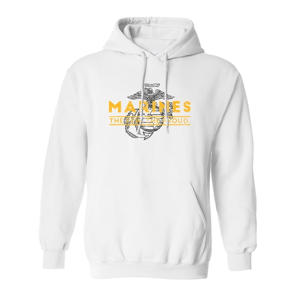 Marines The Few. The Proud. Adult Hooded Sweatshirt