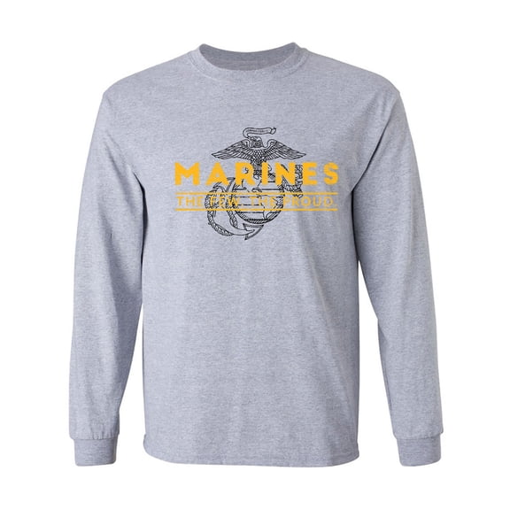 Marines The Few. The Proud. Adult Long Sleeve T-shirt