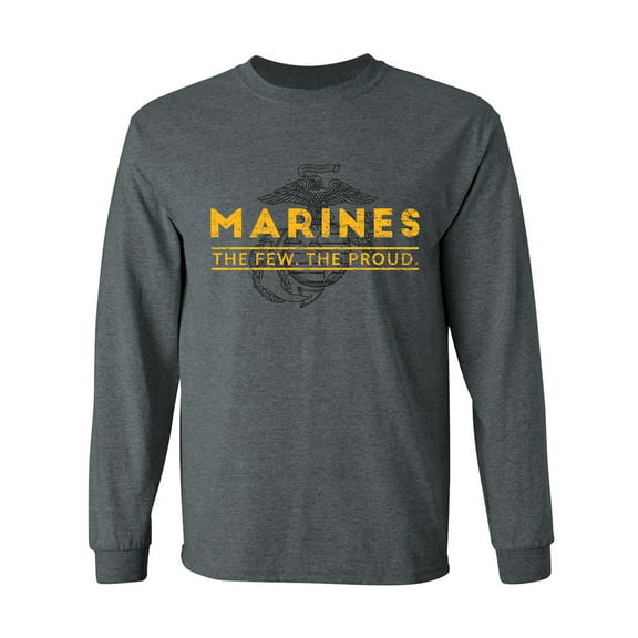 Marines The Few. The Proud. Adult Long Sleeve T-shirt