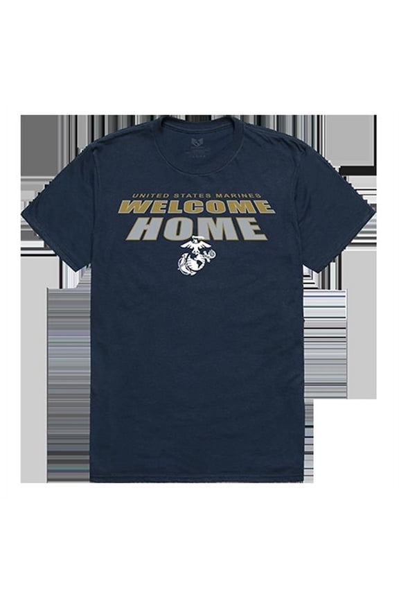 Marines Welcome Home Tee - Navy - Extra Large
