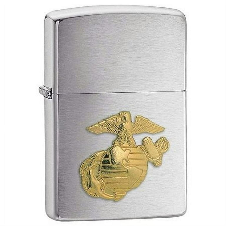 zippo 2006 入手困難 海兵隊 新品未使用 USMC レア Zippo US Marines Logo on Chrome Silver Lighter - 250 - New