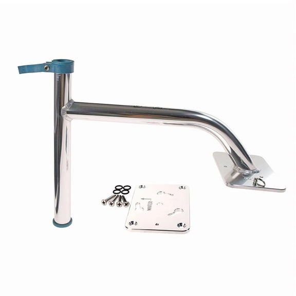 Panther 3" Quick Release Bow Mount Bracket - Clear - Anodized