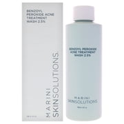 Marini SkinSolutions Benzoyl Peroxide Acne Treatment Wash 2.5 Percent , 6 oz Face Wash