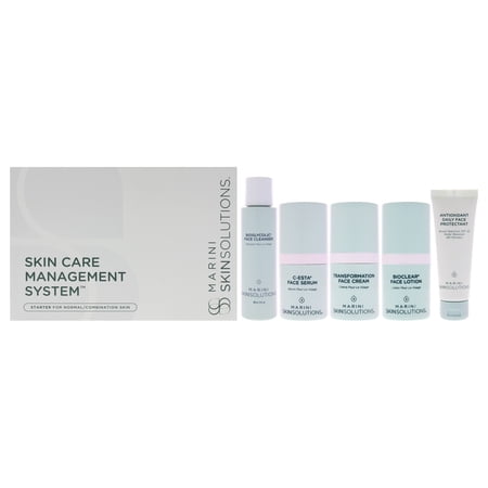 Marini SkinSolutions Skin Care Management System - Normal to Combination , 5 Pc Kit Set