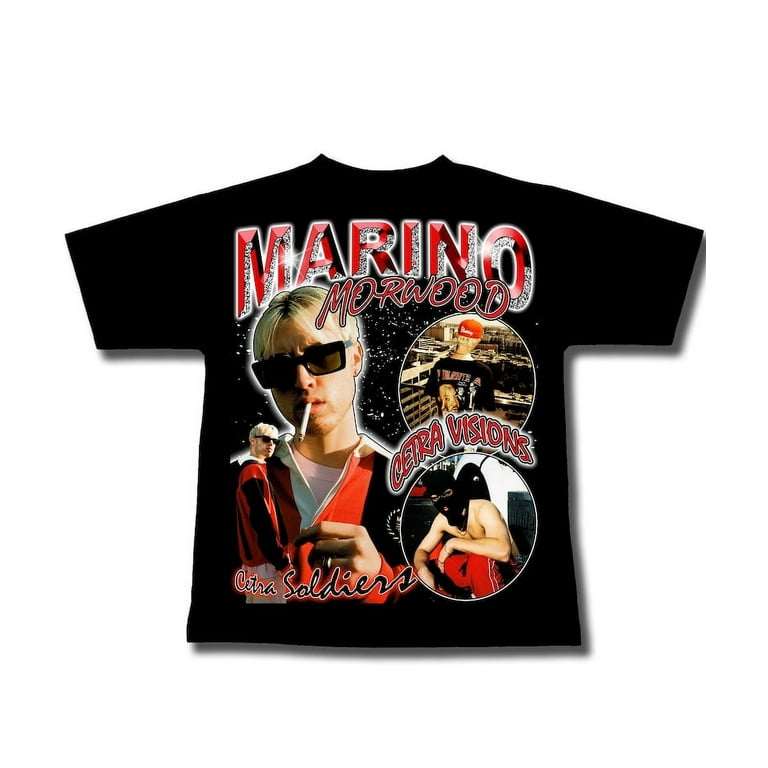 Marino Morwood T Shirt Vintage Bootleg Inspired Tee 90s Hip Hop Inspired Throwback Tee RAP Graphic Unisex T Shirt up to Size 4XL