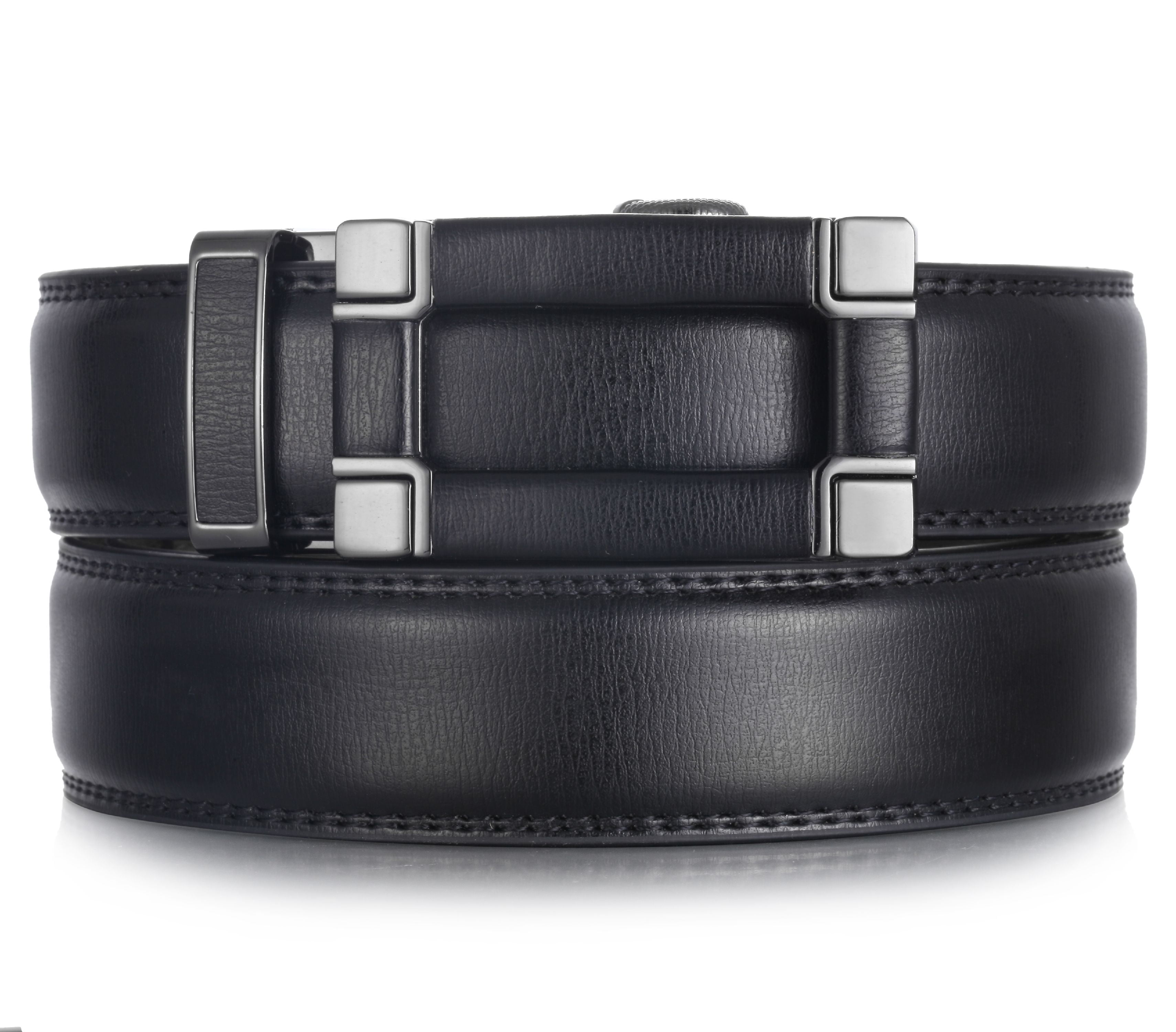 Marino Ratchet Click Belts for Men Mens Comfort Genuine Leather Dress
