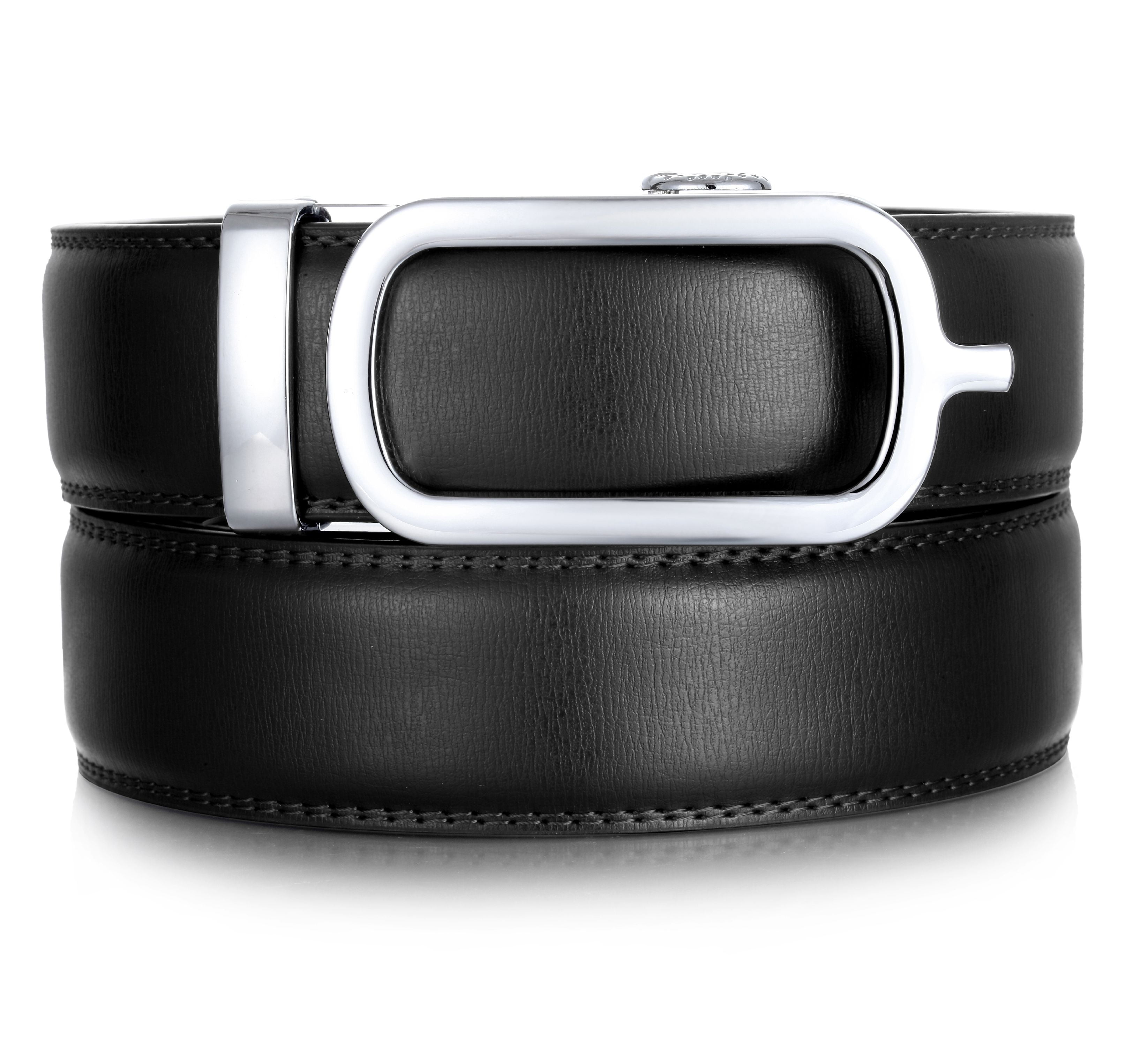 Marino Ratchet Click Belts for Men Mens Comfort Genuine Leather Dress
