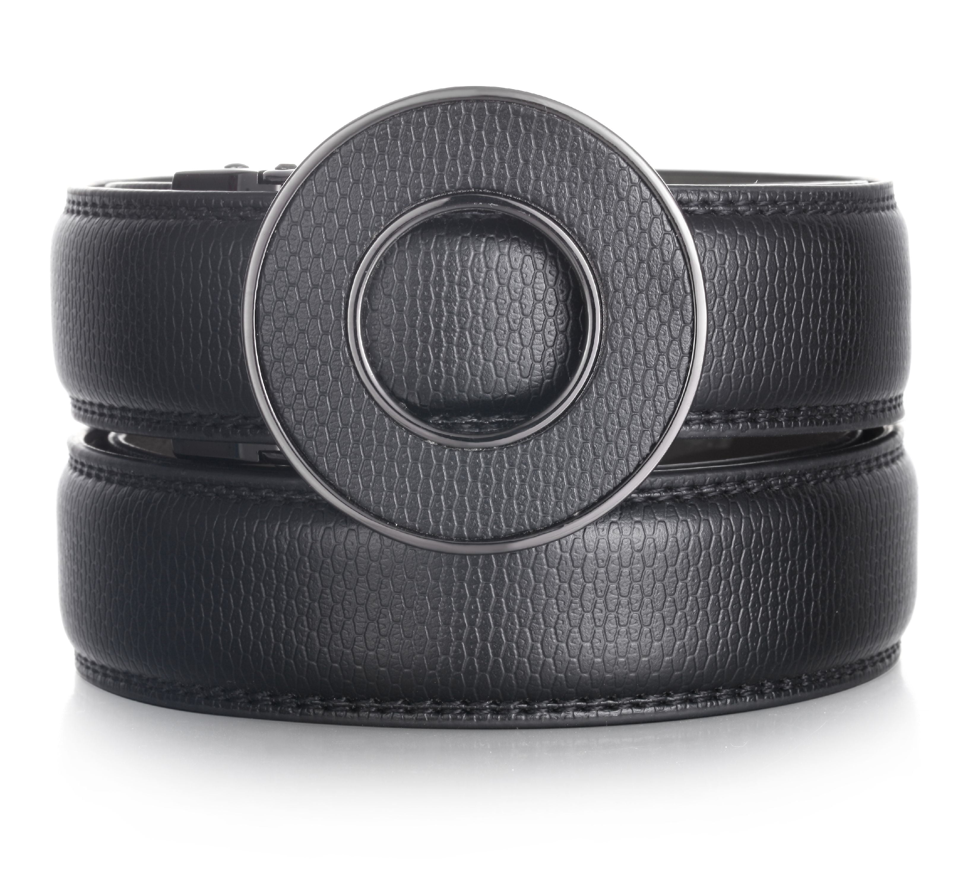 Marino Ratchet Click Belts for Men Mens Comfort Genuine Leather Dress