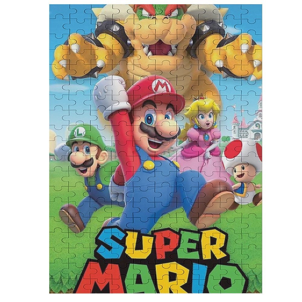 Mario 300 Piece Puzzle For Adults &amp; Kids - Jigsaw Puzzle For Boys Girls ...