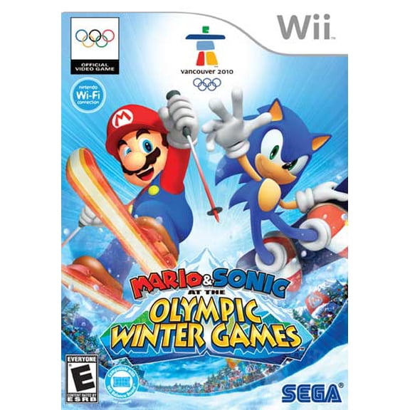 Pre-Owned Mario And Sonic At The Olympic Winter Games, Physical/Nintendo Wii, Sports Game, Parental Controls, 4 Offline Players
