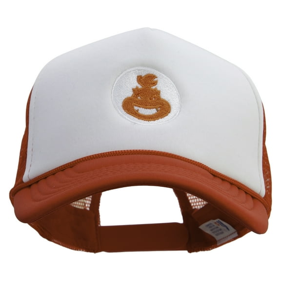 Mario Baby Bowser Embroidered Summer Foam Mesh Trucker Cap - Red White OSFM