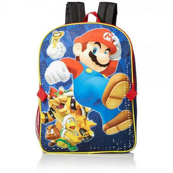 Mario Backpack with Lunch Box