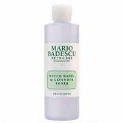 Mario Badescu Alcohol-Free Witch Hazel Facial Toner for Aging Skin, Infused with Lavender/Rose Water and Aloe Vera, Face Toner Skin Care for Combination or Dry Skin, 8 fl oz