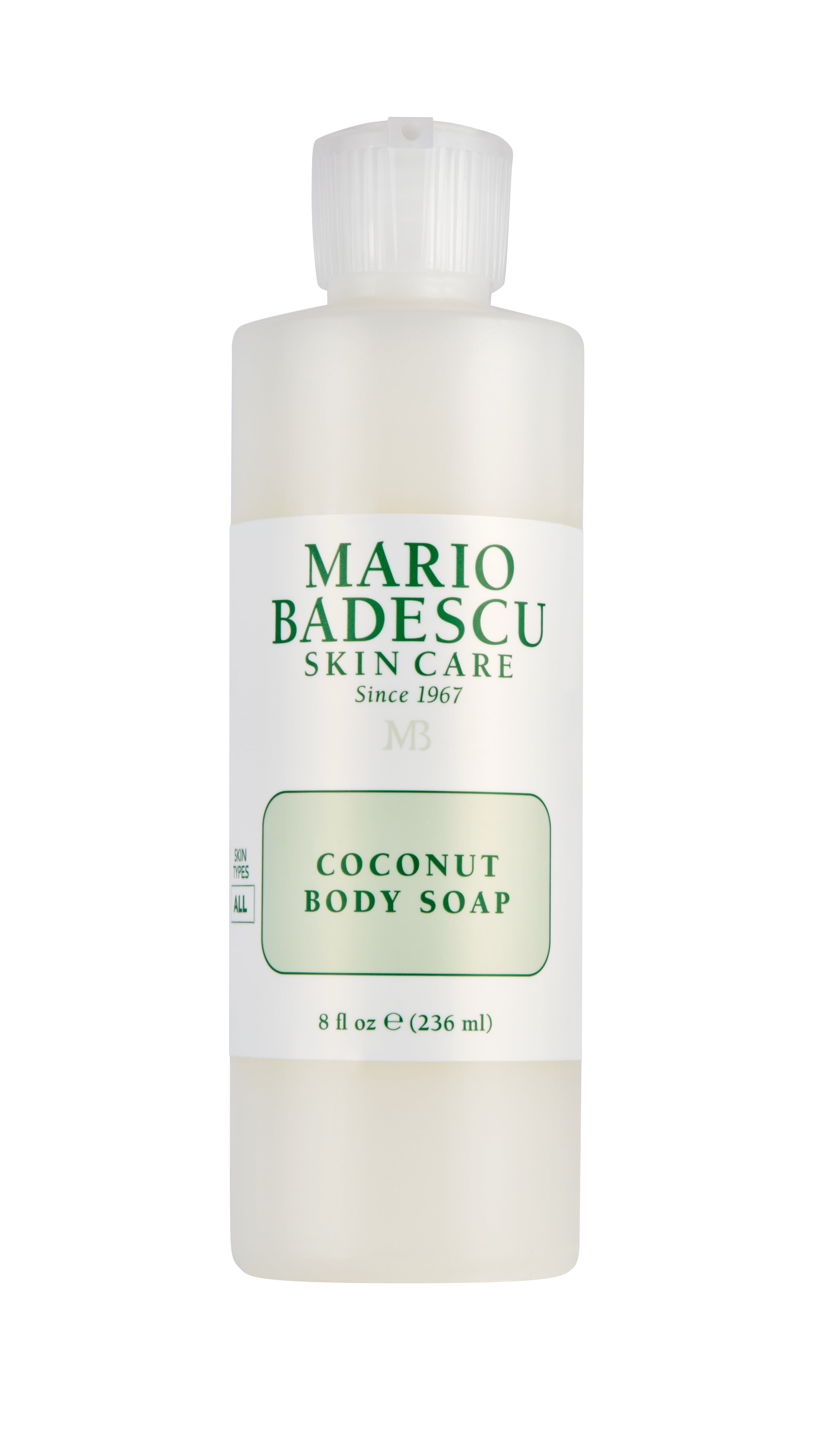 Mario Badescu Coconut Body Soap Exfoliating Skin Care, 8 fl oz