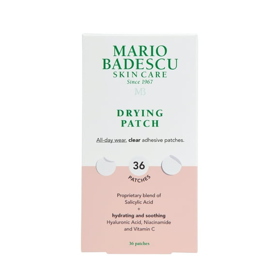 Mario Badescu Drying Patch Acne Treatment, Clear Acne Skin Care Patches, 36 Piece