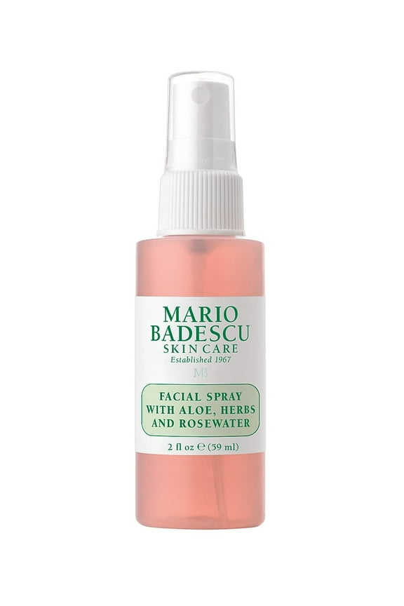 Mario Badescu Facial Spray Skin Care Toner with Rosewater and Aloe Vera, 2 oz