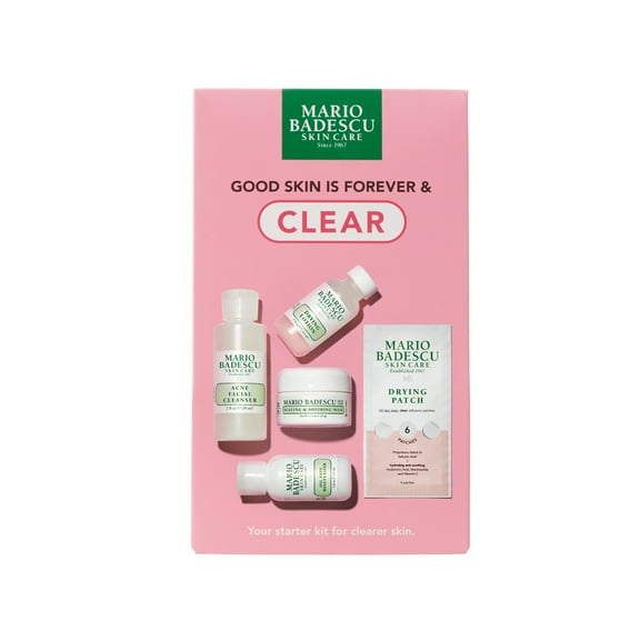 Mario Badescu Good Skin Is Forever & Clear, Oily Skin, 5 Piece Set