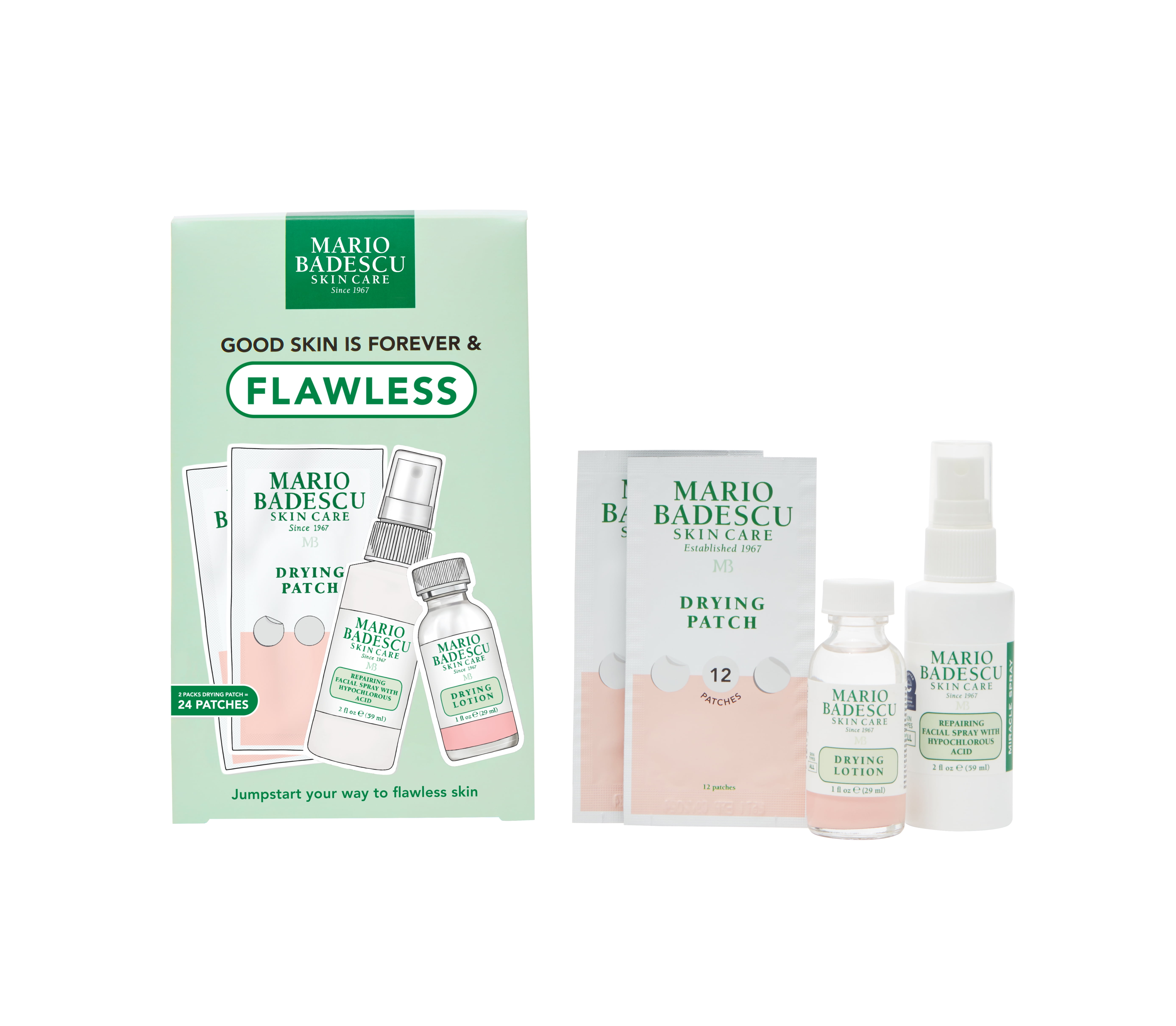Mario Badescu Good Skin Forever and Repaired Facial Mask Kit