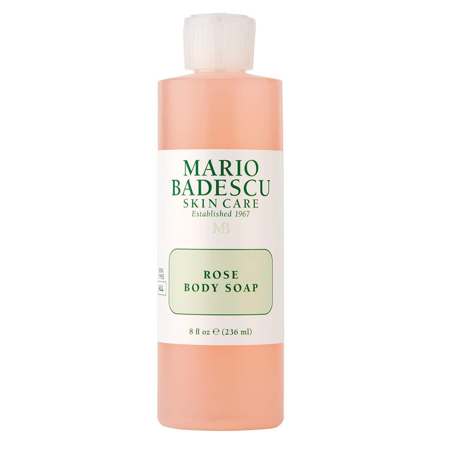 Mario Badescu Rose Body Soap Shower Gel Rosewater Oil, 8 oz - Walmart.com