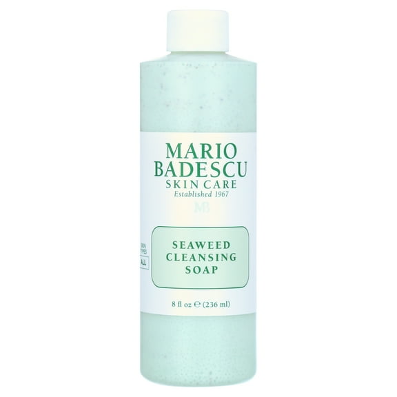Mario Badescu Seaweed Cleansing Skin Care Face Wash Soap, 8 Fl Oz