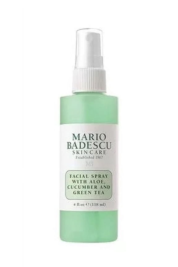 Mario Badescu Facial Spray Skin Care Toner With Aloe, Cucumber, and Green Tea, 2 fl oz