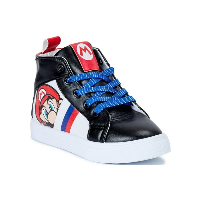 Mario Boys High Top Sneakers