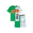 thumbnail image 1 of Mario Boys Short Sleeve Sleep Top and Shorts Pajama Set, 2-Piece, Sizes 4-12, 1 of 3
