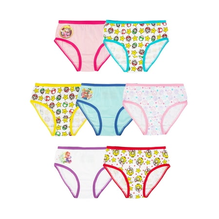 Mario Bro Girls Panty, Sizes 4