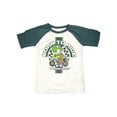 thumbnail image 1 of Mario Bros Boys Gray & Green Short Sleeve Mario Kart Yoshi Gamer Tee T-Shirt 5, 1 of 2