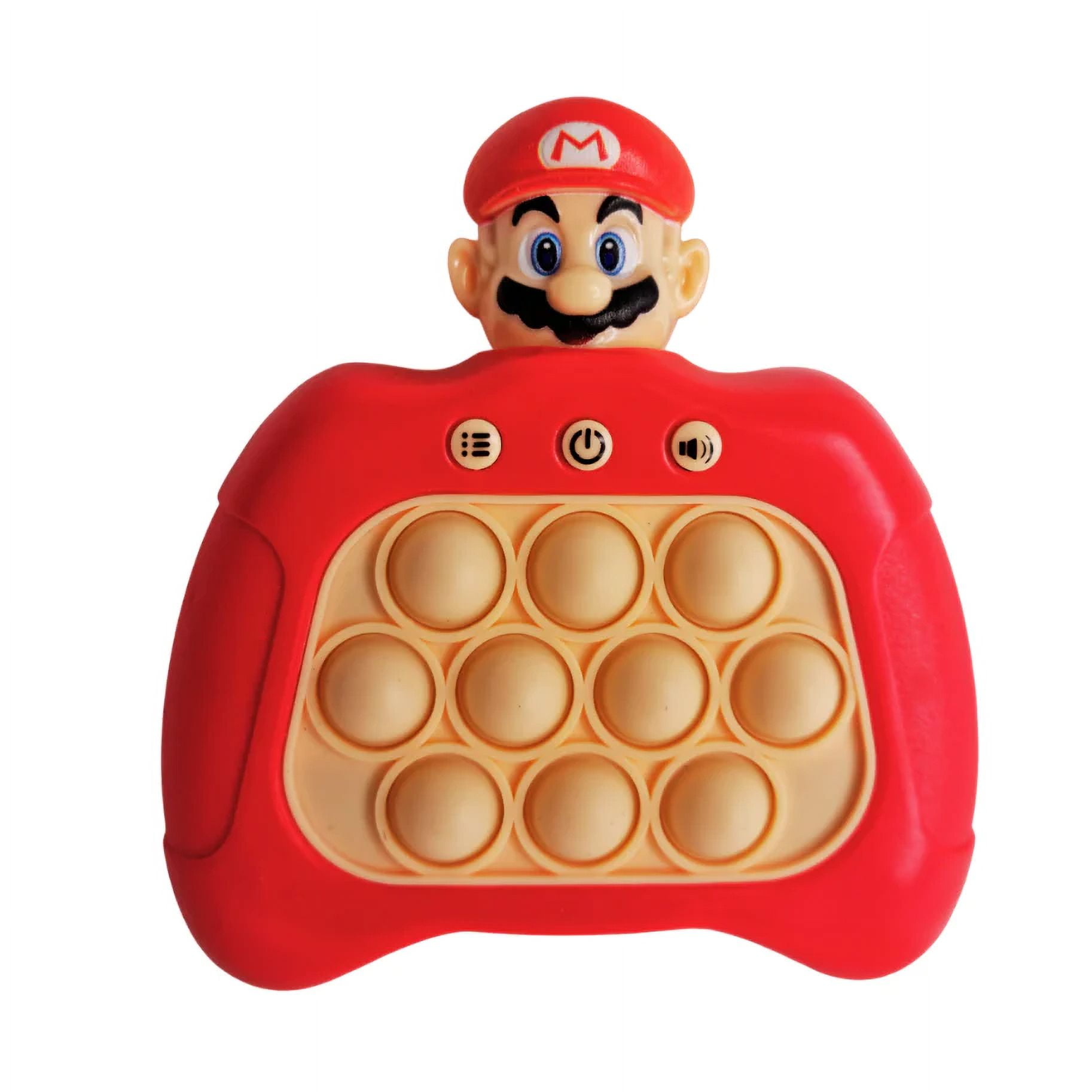 Mario Bros Pop Push it Game Controller Sensory Fidget Electronic Speed ...