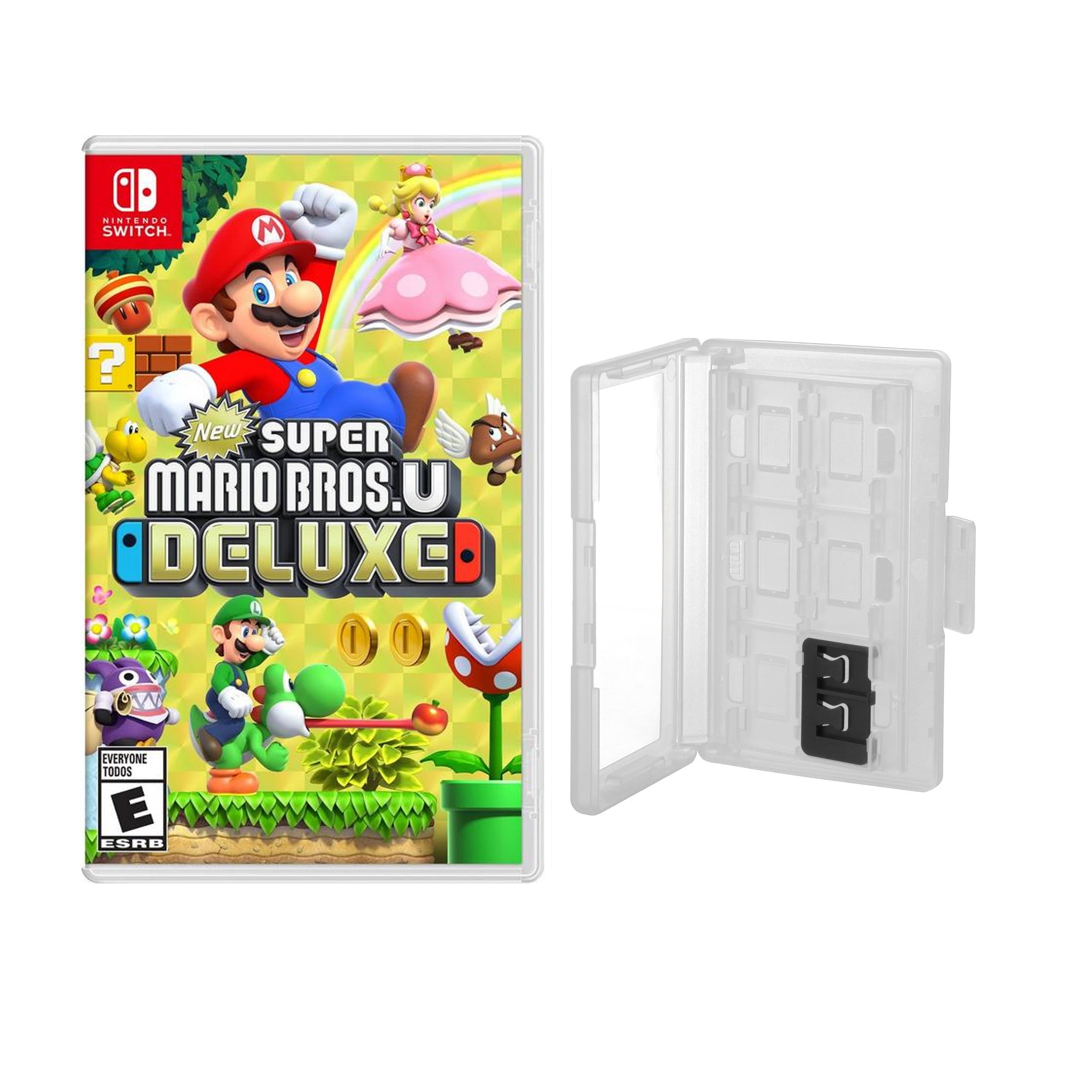 Mario Bros U. Deluxe Game & Game Caddy
