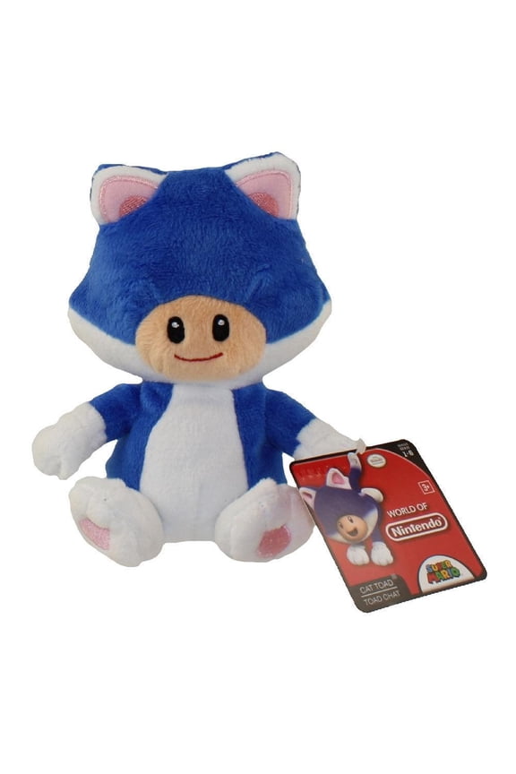 Mario Bros U Plush Super Mario Bros Wave 6 Cat Toad