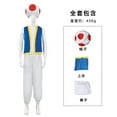 Mario Bros cos Suit Mario Big Movie Chinobio cosplay Suit Halloween