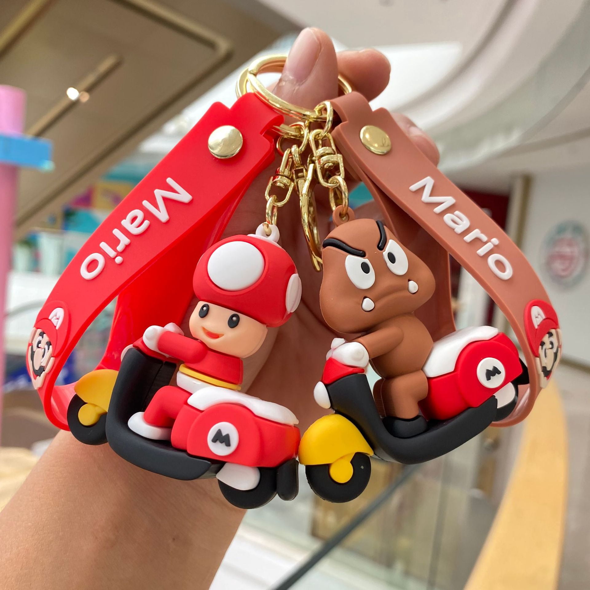 Mario Cartoon Keychains, Anime cute Keychain, Backpack Key Key Chain ...