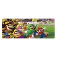 thumbnail image 1 of For Mario Cartoon Large Gaming Mouse Pad, Stitched Edge Waterproof Desk Mat, Non-Slip Rubber Base Computer Keyboard Mouse Pad for Office and Home Use - 31.5x13.8 Inches, 1 of 3