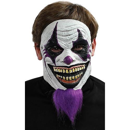 Mario Chiodo - Bearded Clown Mask - One Size - Walmart.com