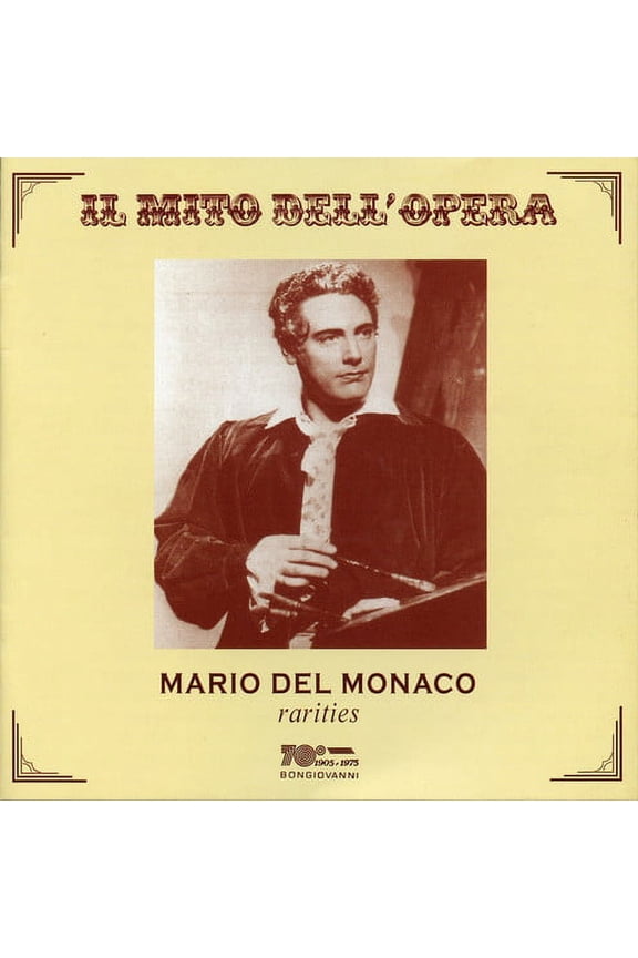 Mario Del Monaco - Rarities - Music & Performance - CD