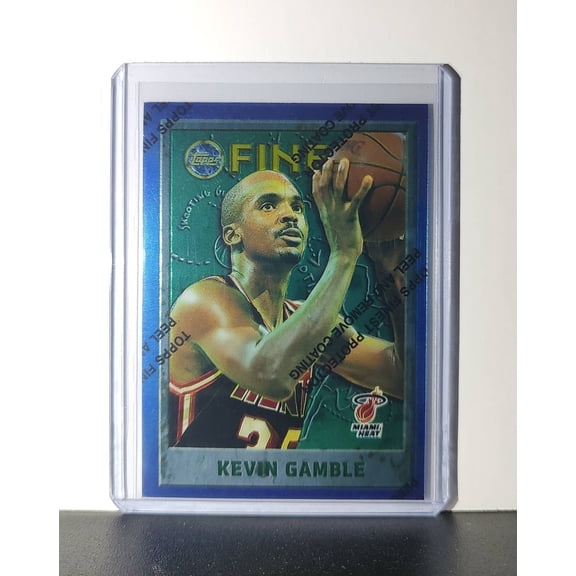 Mario Elie 1995-96 Topps Finest NBA #208 Card Houston Rockets