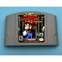 Mario- Escape from the Jail US Version N64 Game Cartridge