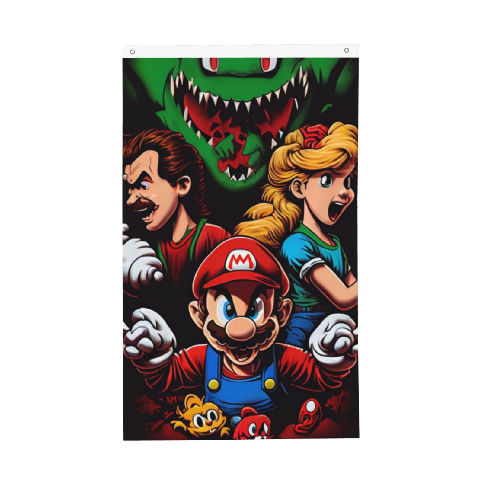 Mario Flag, 3x5FT Garden Flags, Spring Seasonal Flag for Outdoor ...